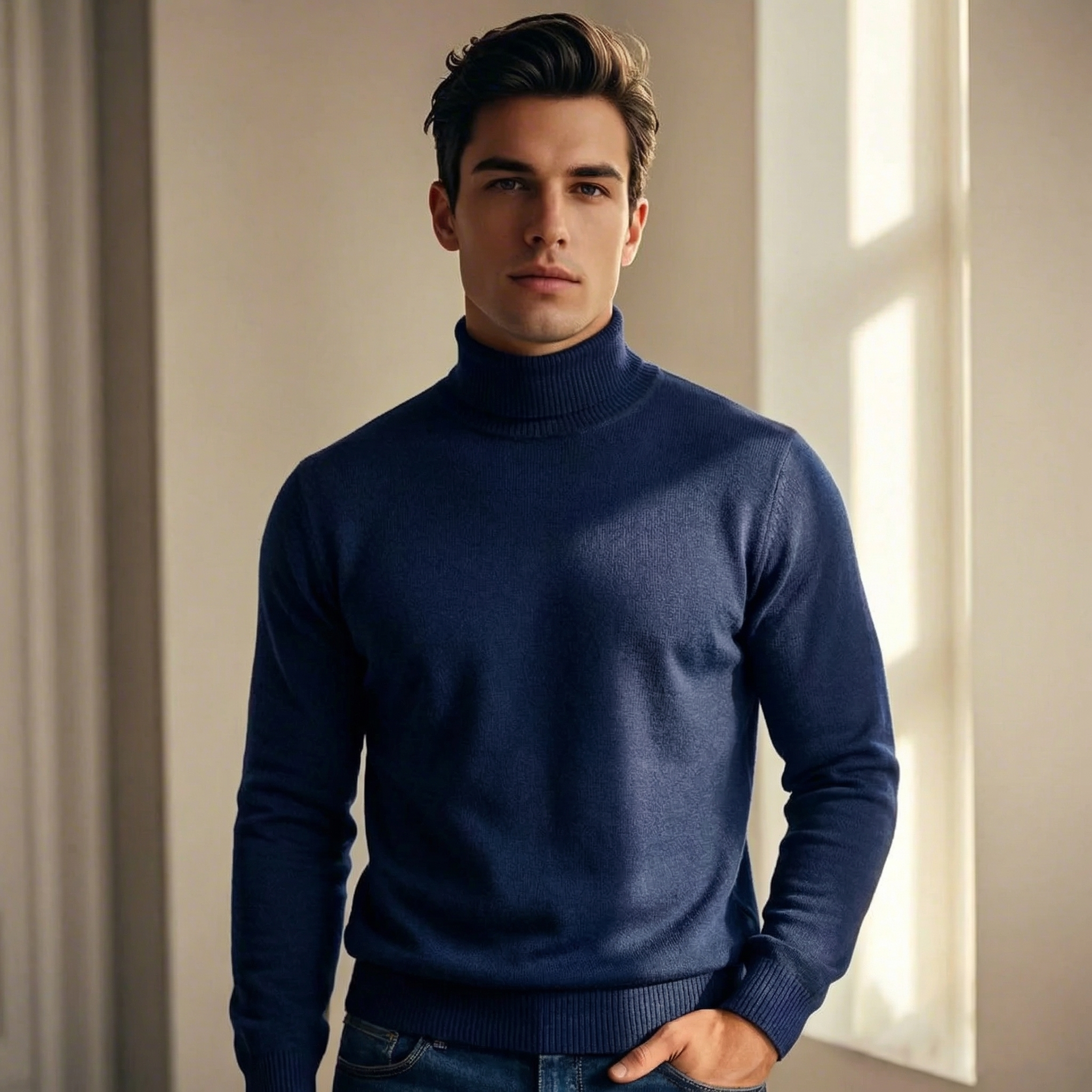 NEULLE Ellis Merino Turtleneck