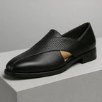 NEULLE Genuine Leather Slip-On Loafers