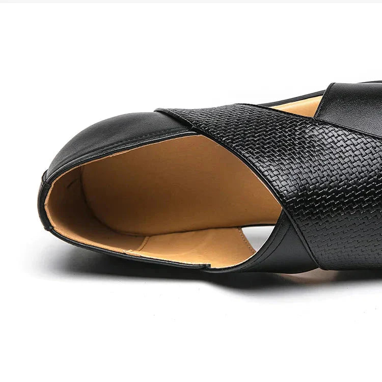 NEULLE Genuine Leather Slip-On Loafers