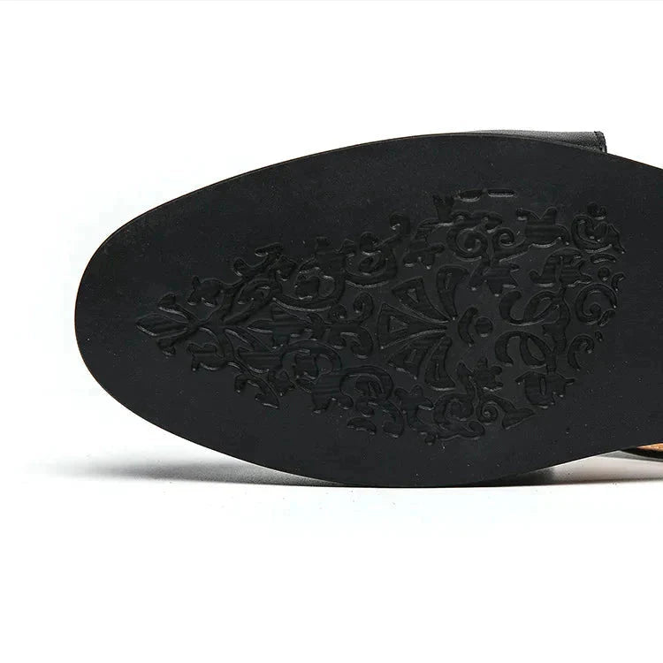 NEULLE Genuine Leather Slip-On Loafers