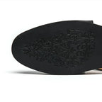 NEULLE Genuine Leather Slip-On Loafers
