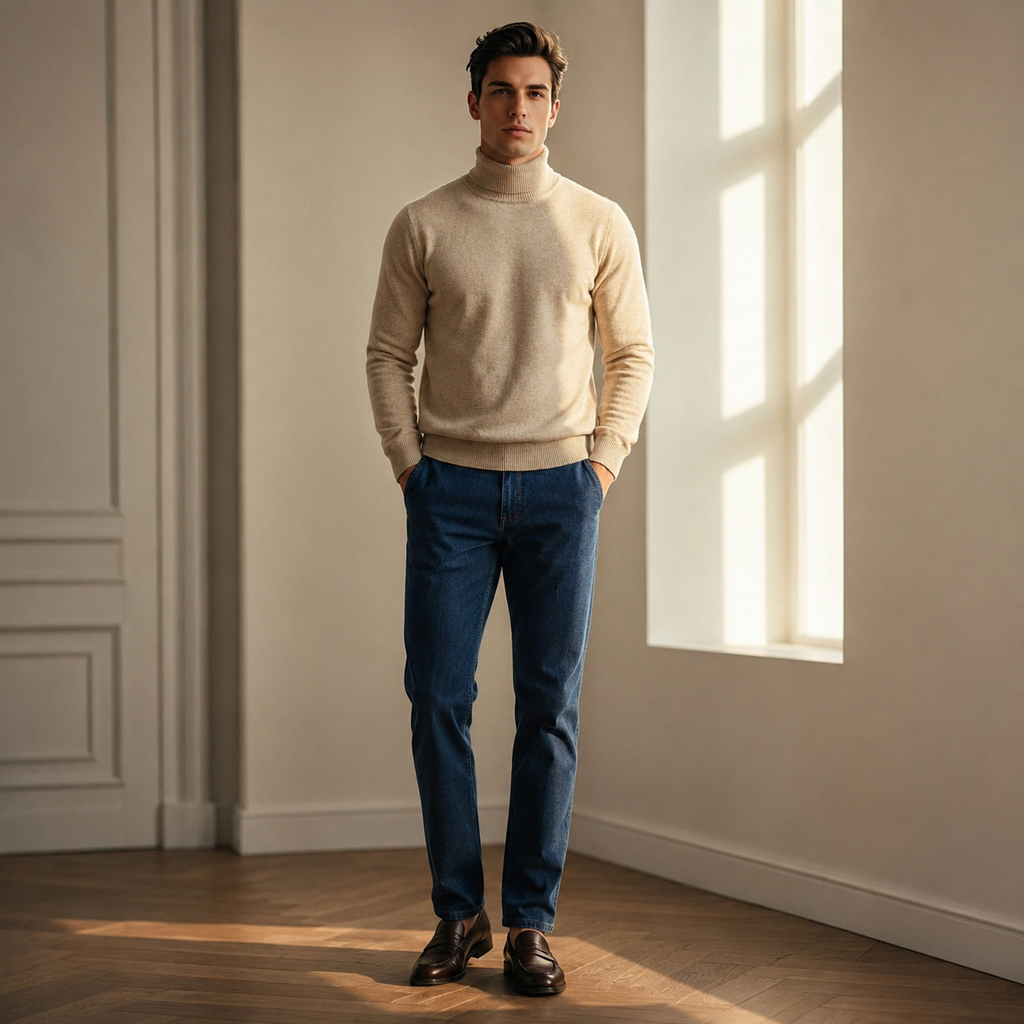 NEULLE Ellis Merino Turtleneck