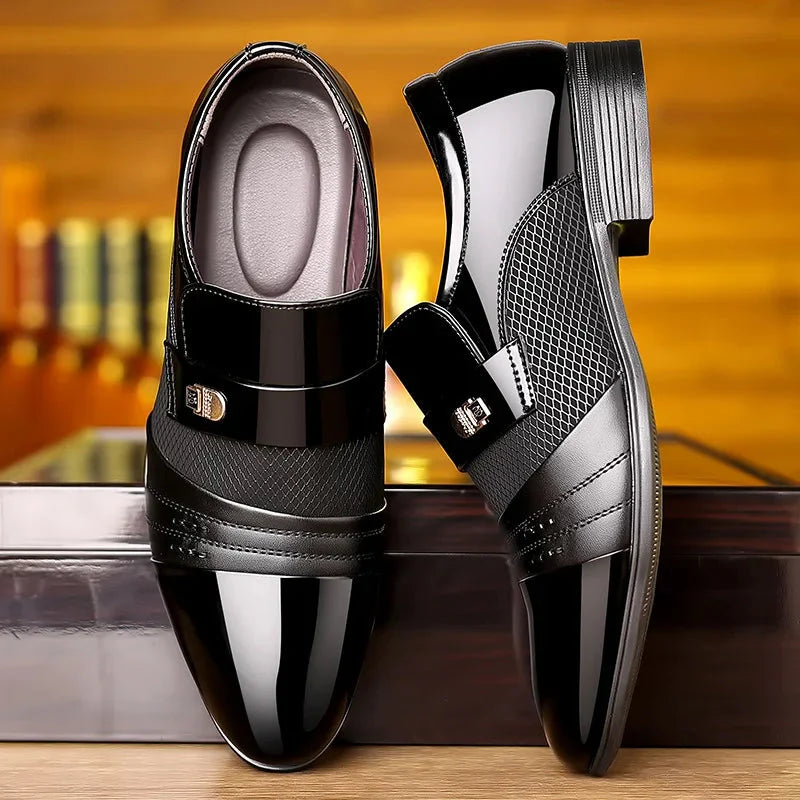 NEULLE Oxford Slip-On Dress Shoes