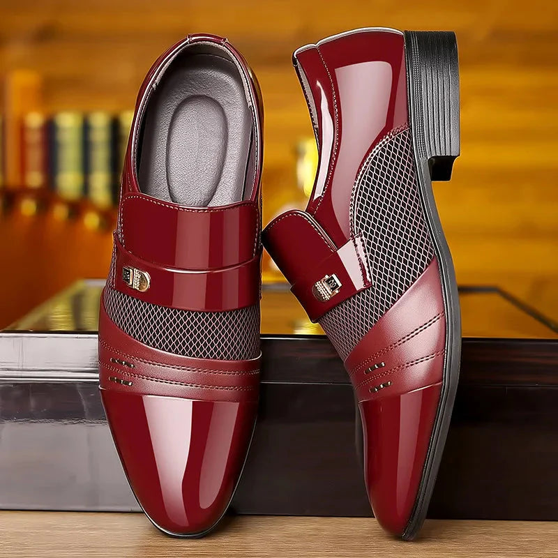 NEULLE Oxford Slip-On Dress Shoes