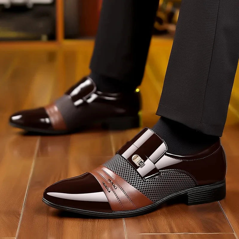 NEULLE Oxford Slip-On Dress Shoes