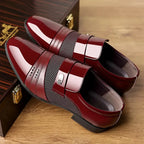 NEULLE Oxford Slip-On Dress Shoes