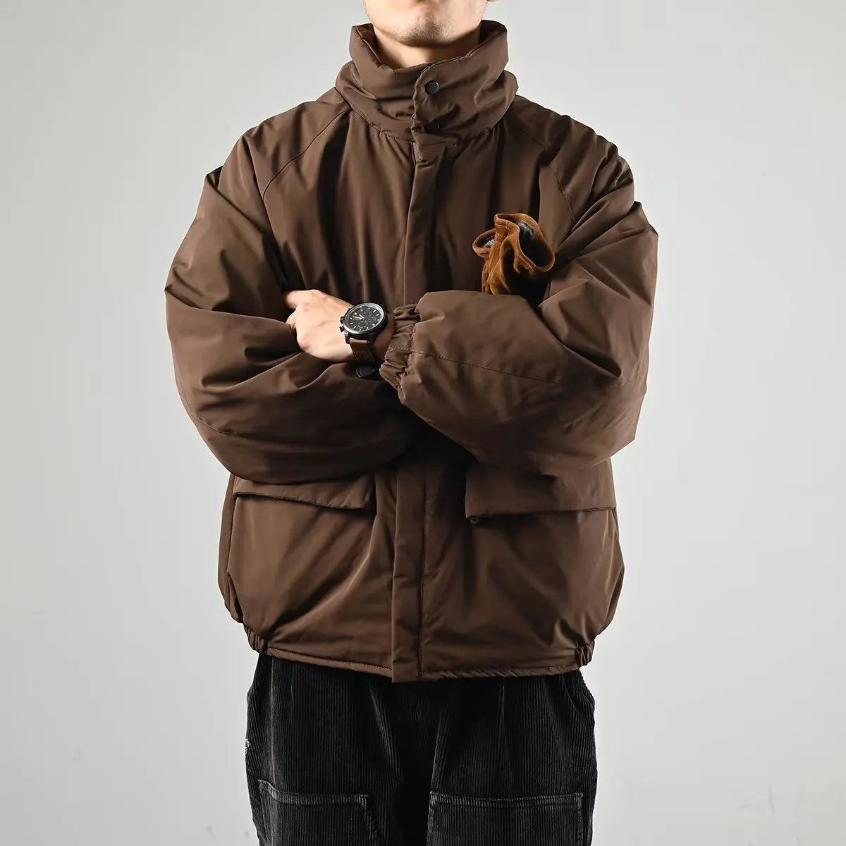 NEULLE Hawthorne Wool Stand Jacket