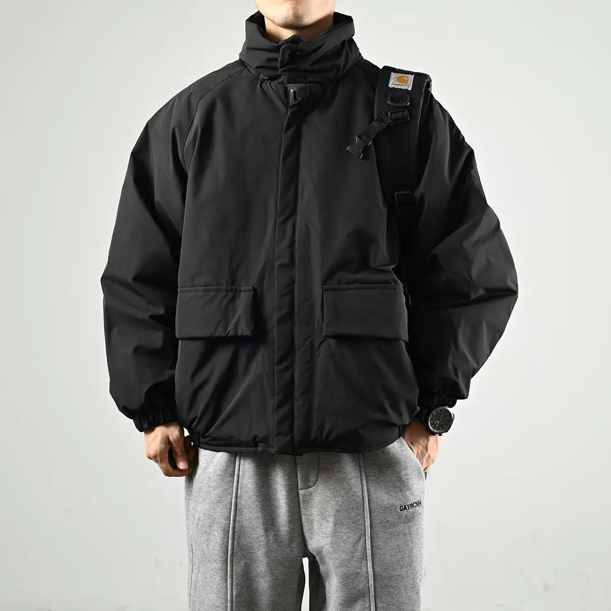 NEULLE Hawthorne Wool Stand Jacket