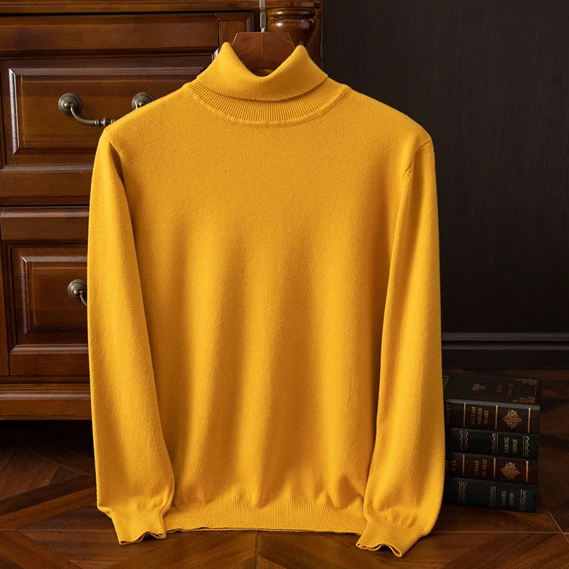 NEULLE Olympiano Cashmere Turtleneck