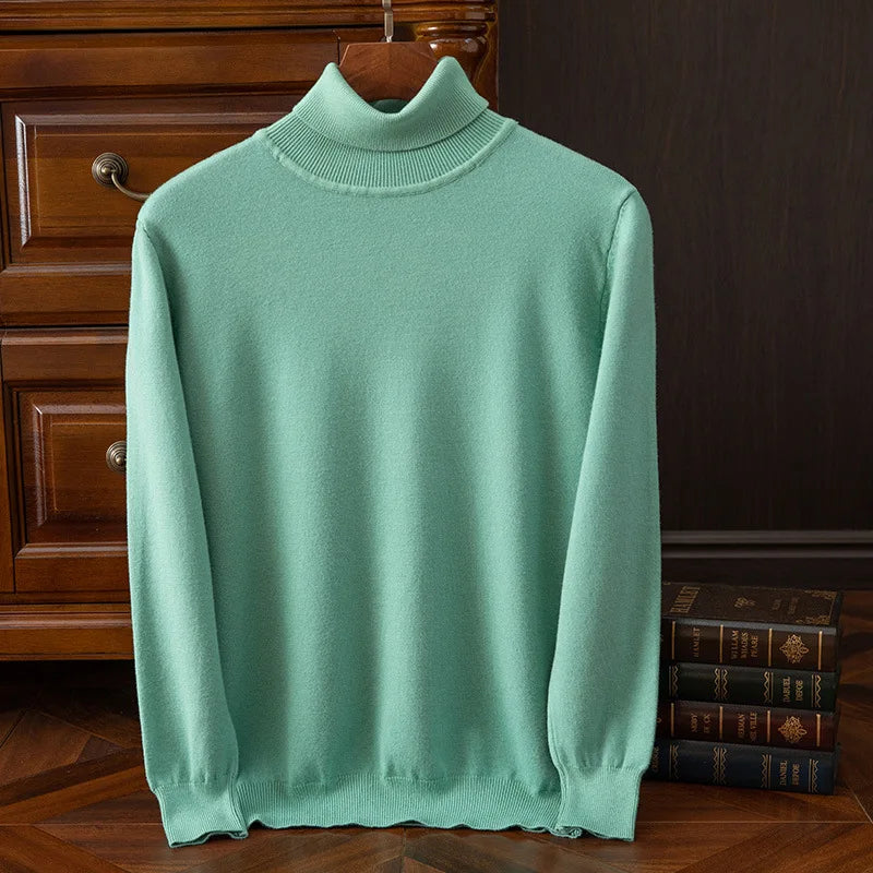 NEULLE Olympiano Cashmere Turtleneck